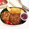のっけ弁当(ハンバーグとポテト)