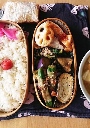 お弁当★簡単オクラ豚バラ巻き★作り置き★-レシピのメイン写真