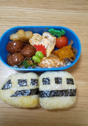 新幹線おにぎり お弁当-レシピのメイン写真