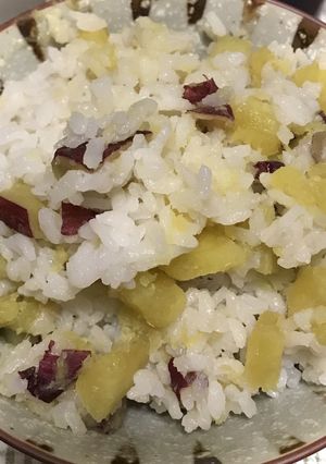 甘くないさつまいもご飯-レシピのメイン写真