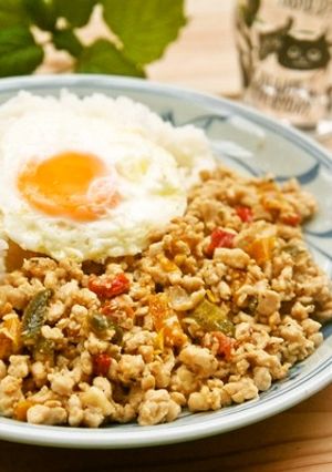 タイ定番料理！これが我が家のガパオライス-レシピのメイン写真