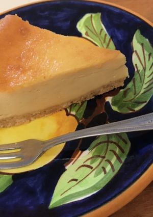 簡単ずっしり濃厚チーズケーキ-レシピのメイン写真