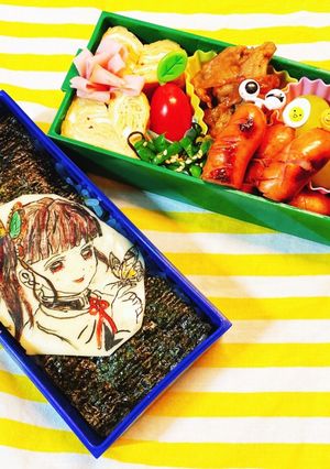 鬼滅の刃　お弁当　カナヲ弁当-レシピのメイン写真