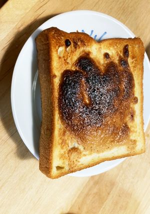 ピーナッツバタートースト-レシピのメイン写真