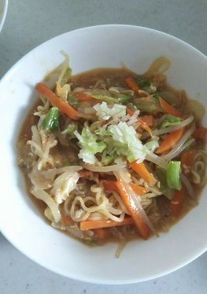 温まる味噌ラーメン♡たまごとじ-レシピのメイン写真