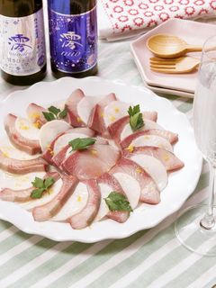 ゆずソースで♪旬のぶりとかぶのサラダ-レシピのメイン写真