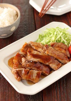 ボリューム満点☆中華風トンテキ-レシピのメイン写真