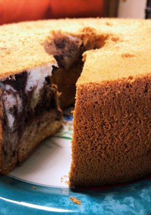 簡単甘さ控えめシフォンケーキ-レシピのメイン写真