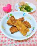 子ども喜ぶ！さんまのかば焼き　保育園給食