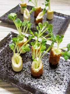 ちくわdeいけばな-レシピのメイン写真