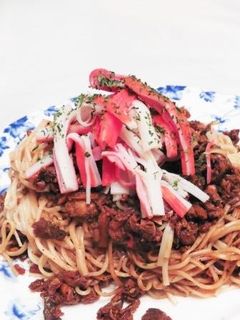 鮭のおかず味噌素麺-レシピのメイン写真