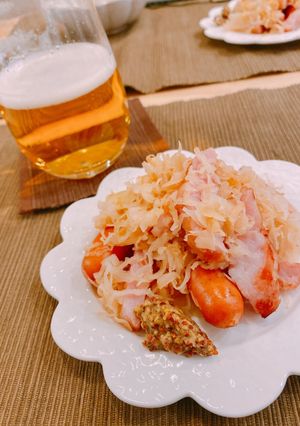 ソーセージのザワー炒め-レシピのメイン写真