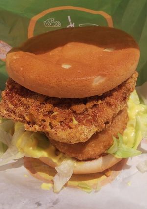 マクドナルドを安く食べよう 分厚いチキン-レシピのメイン写真