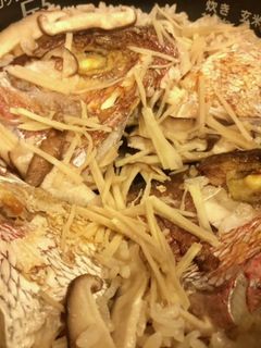 鯛あらの炊き込みご飯-レシピのメイン写真
