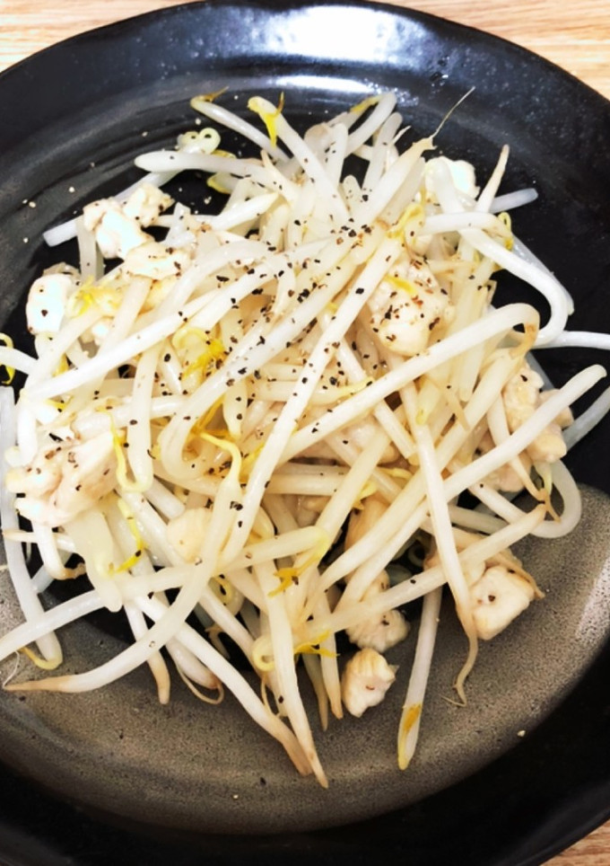 もやしと鶏むね肉のさっぱり炒め-レシピのメイン写真