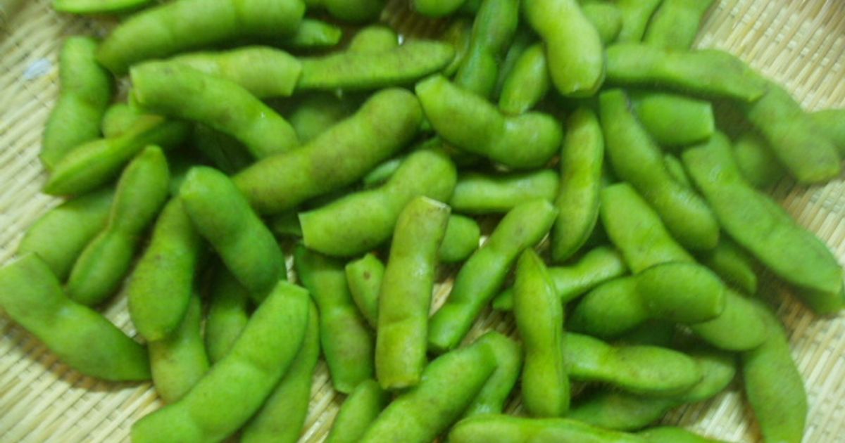 ヘルシー！おいしい！枝豆の塩茹で！ by かばぽん 【クックパッド