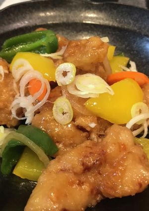 簡単　唐揚げリメイク(ミツカン簡単黒酢)-レシピのメイン写真