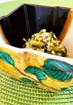 マヨラーが好きな、大根（カブ）の葉の炒め-レシピのメイン写真
