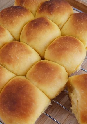 朝焼くだけ♪かぼちゃちぎりパン-レシピのメイン写真