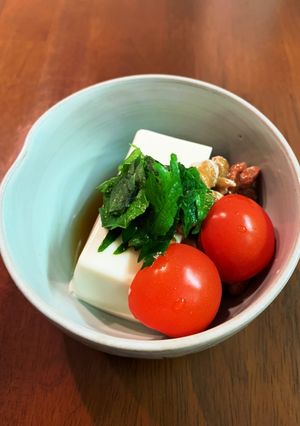 簡単!ミニサイズ納豆&豆腐-レシピのメイン写真