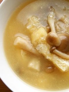 しめじと大根おろしのお味噌汁♪-レシピのメイン写真