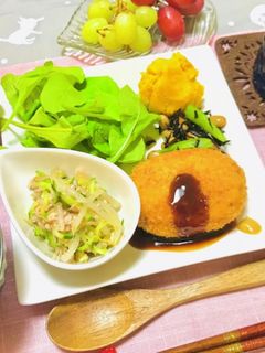コロッケメイン今日の晩ご飯・夕飯レシピ-レシピのメイン写真