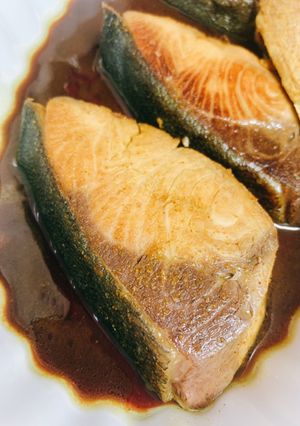 ぶりのカレー照り焼き-レシピのメイン写真