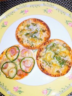 餃子の皮ピザ-レシピのメイン写真