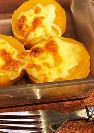 鶴首かぼちゃのマヨチーズ焼き-レシピのメイン写真