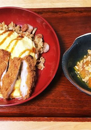 オムそばめし定食-レシピのメイン写真