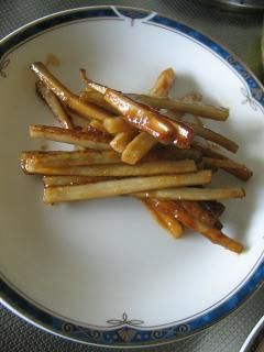 ごぼうの味噌炒め-レシピのメイン写真