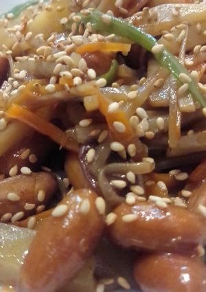 蕎麦屋の賄い風カレーきんぴら-レシピのメイン写真