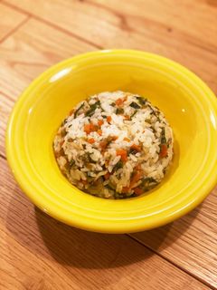 野沢菜とじゃこの混ぜご飯-レシピのメイン写真