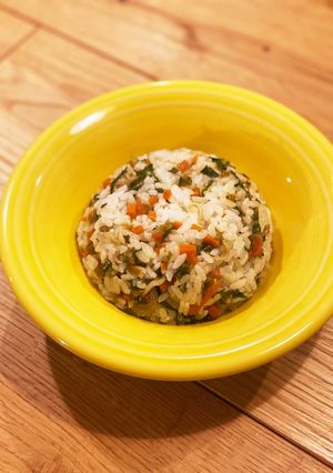 野沢菜とじゃこの混ぜご飯-レシピのメイン写真