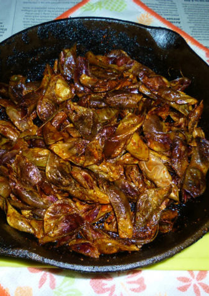 丹波篠山の黒豆の枝豆の皮を炒めてタパスを-レシピのメイン写真