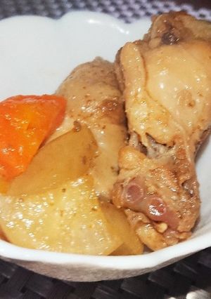 うちの手羽元の煮付け-レシピのメイン写真