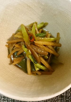 くず野菜のきんぴら-レシピのメイン写真
