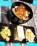 えのき&ひき肉の蓮根はさみ焼き