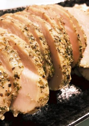 簡単★鶏胸肉のハーブソルトチキン|ω・)-レシピのメイン写真