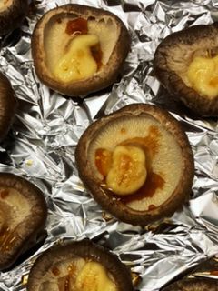 マヨ醤油焼き椎茸・トースターで楽ちん♪-レシピのメイン写真