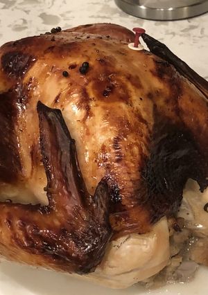 ブライニングして焼くターキー-レシピのメイン写真