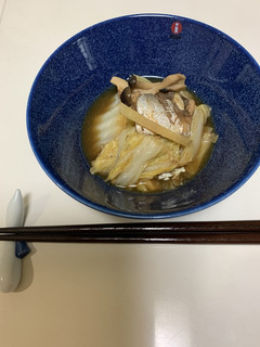 サバ味噌缶と白菜の煮物(パナ電圧)-レシピのメイン写真