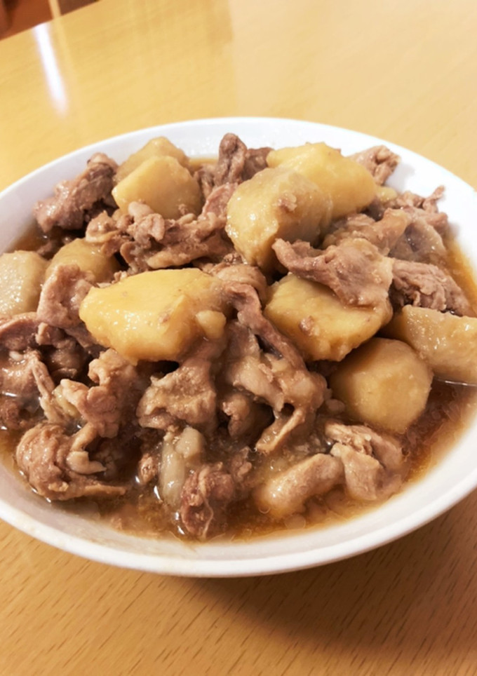 里芋と豚肉の煮物-レシピのメイン写真