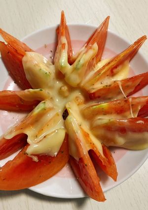 ５分deワインのつまみ☆トマトチーズ-レシピのメイン写真