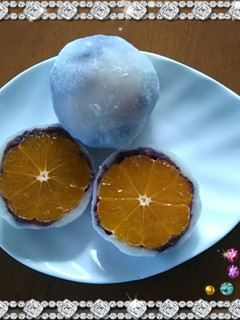 蜜柑大福-レシピのメイン写真
