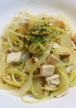 簡単♡スモークベーコンと玉ねぎパスタ-レシピのメイン写真
