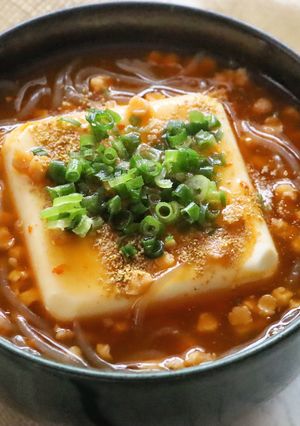 旨辛☆しらたきでヘルシー麻婆ラーメン-レシピのメイン写真