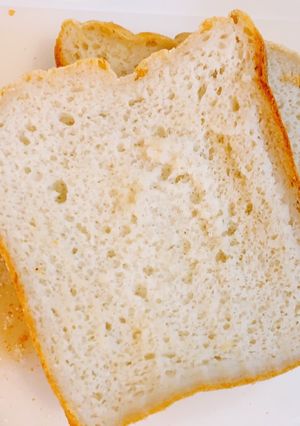 ケーキみたいなバナナで作る米粉食パン-レシピのメイン写真