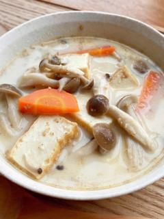 【断食・腸活】豆乳味噌スープ-レシピのメイン写真