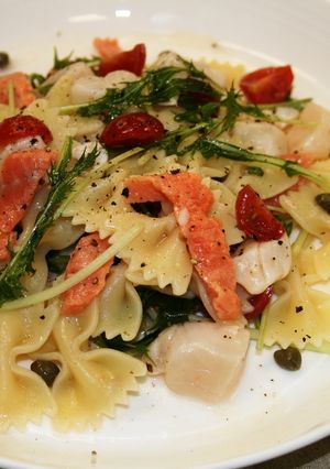 シーフードパスタ（イタリアンドレ風味）-レシピのメイン写真